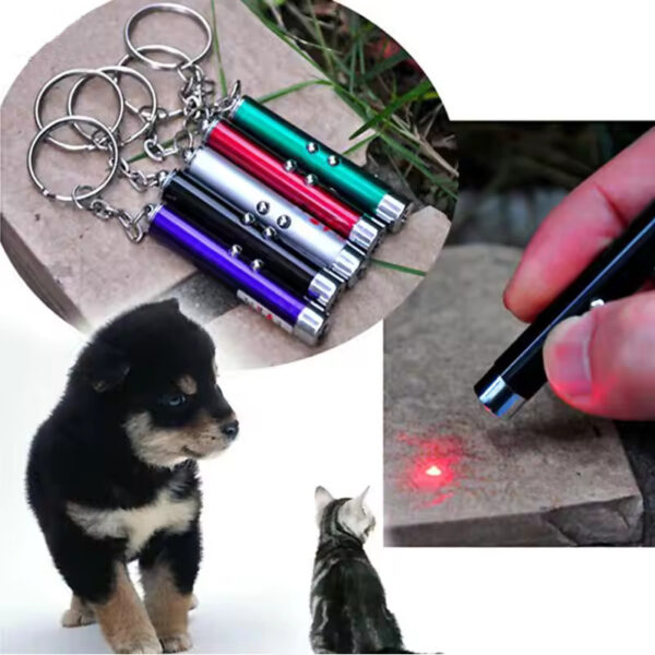 LED Red Laser Pen Toy – Interactive Cat Teaser for Pets, Fun Laser Pointer - Image 3